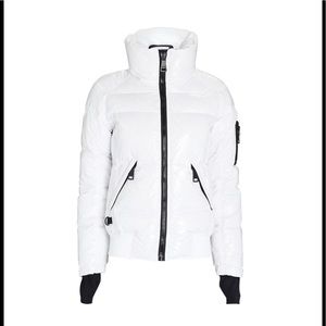 Freestyle white down puffer jacket
